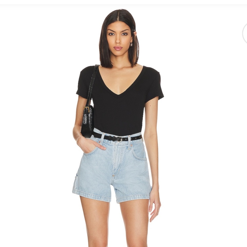 ENZA COSTA | Perfect V Neck Tee